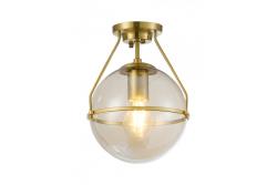 Stropné svietidlo DROP, 5376, AC220-240V, 50/60Hz, 1*E27, max.25W, priemer 21 cm, zlatá farba
