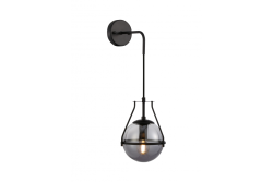 Nástenné svietidlo DROP 4, 7325, AC220-240V, 50/60Hz, 1*E27, max.40W, čierne