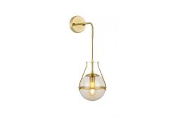 Nástenné svietidlo DROP 4, 7110, AC220-240V, 50/60Hz, 1*E27, max.40W, zlaté