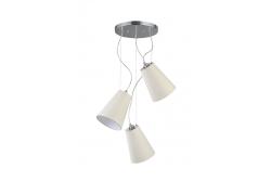 Stropné svietidlo KASEL 3, 5314, AC220-240V, 50/60Hz, 3*E27, max.40W, priem. 46 cm, krémová