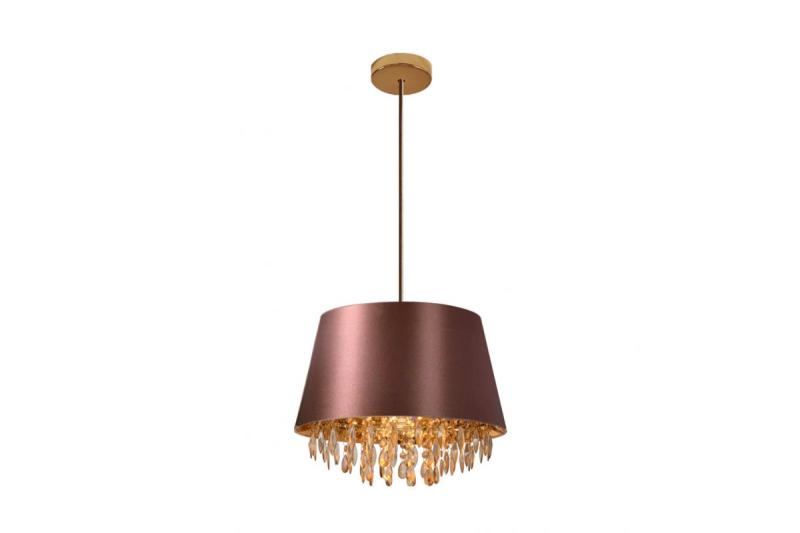 Stropné svietidlo NESTO, 6083, AC220-240V, 50/60Hz, 1*E27, max.40W, IP20, priem. 30 cm, hnedé