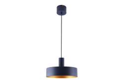 Stropné svietidlo SELVIA II, 6010, max. 250V, 50/60Hz, 1*E27, max.40 W, IP20, priem. 30 cm, námornícka modrá