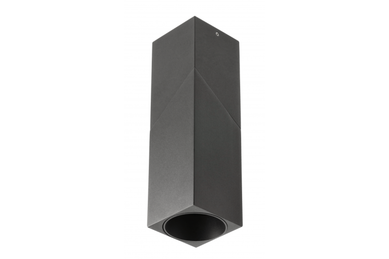 Stropné svietidlo VIRGO, max. 250V, 50/60Hz, 57x57x152mm, IP20, max. 20W, štvorcové, čierne