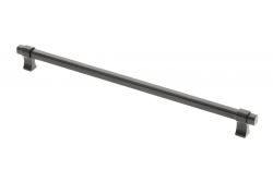 Kľučka na nábytok GTV IMPERIAL, C=320 mm, L=354 mm, ZnAl, matná čierna