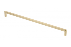 Nábytková rukoväť GTV NYXA, C=320 mm, L=330 mm, ZnAl, kefované zlato