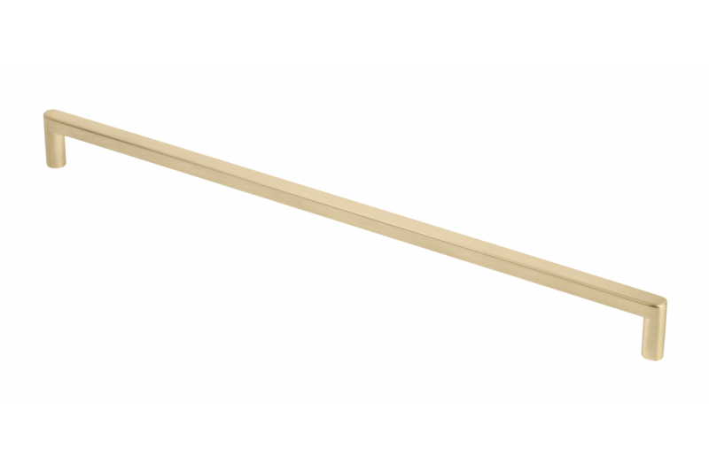 Nábytková rukoväť GTV NYXA, C=320 mm, L=330 mm, ZnAl, kefované zlato