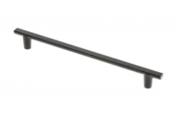 Kľučka nábytku GTV RAY, C=192 mm, L=232 mm, ZnAl, čierna matná