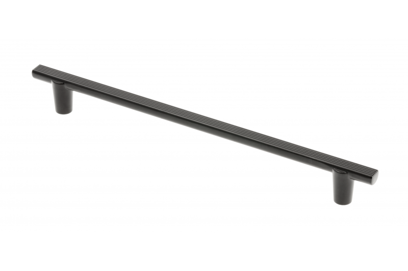 Kľučka nábytku GTV RAY, C=192 mm, L=232 mm, ZnAl, čierna matná