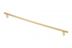 Nábytková rukoväť GTV RAY, C=320 mm, L=360 mm, ZnAl, zlatá štetinová