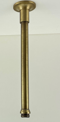 PB klasická bronzová sprchová plafondová rameno bronz 20 cm 1208969602