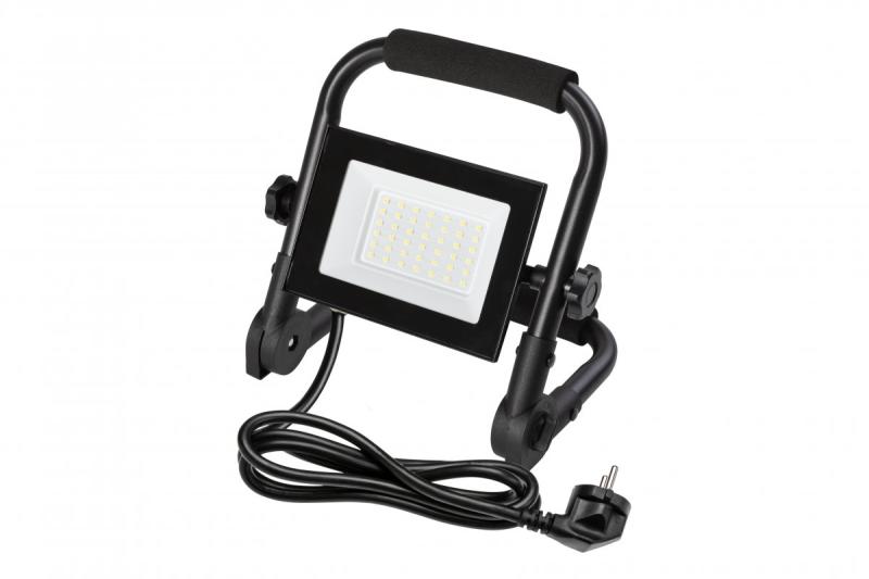 NELI Prenosný Reflektor, LED, 30W, 2700lm, 6400K, AC220-240V, IP65, 1,5m kábel