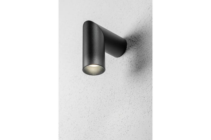 Stropná lampa VIRGO, max. 250V, 50/60Hz, 57x152mm, IP20, max. 20W, Okrúhla, Čierna