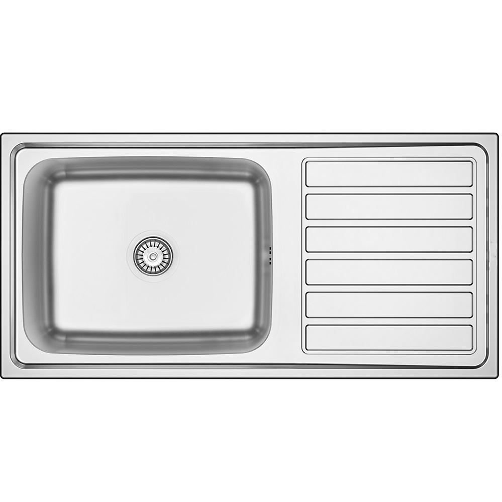 Banka Centurio 100-50 RVS Umývadlo s odkvapkávačom 100x50 cm, model 1208970030.