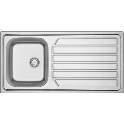 Banka Centurio 100-34 Nerezová oceľ Drez s odkvapkávacou plochou 100x50 cm, číslo produktu 1208970033.