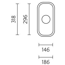 Banka IB1530 Nerezový drez 186 x 318 mm Nástenná a plochá montáž 1208970043