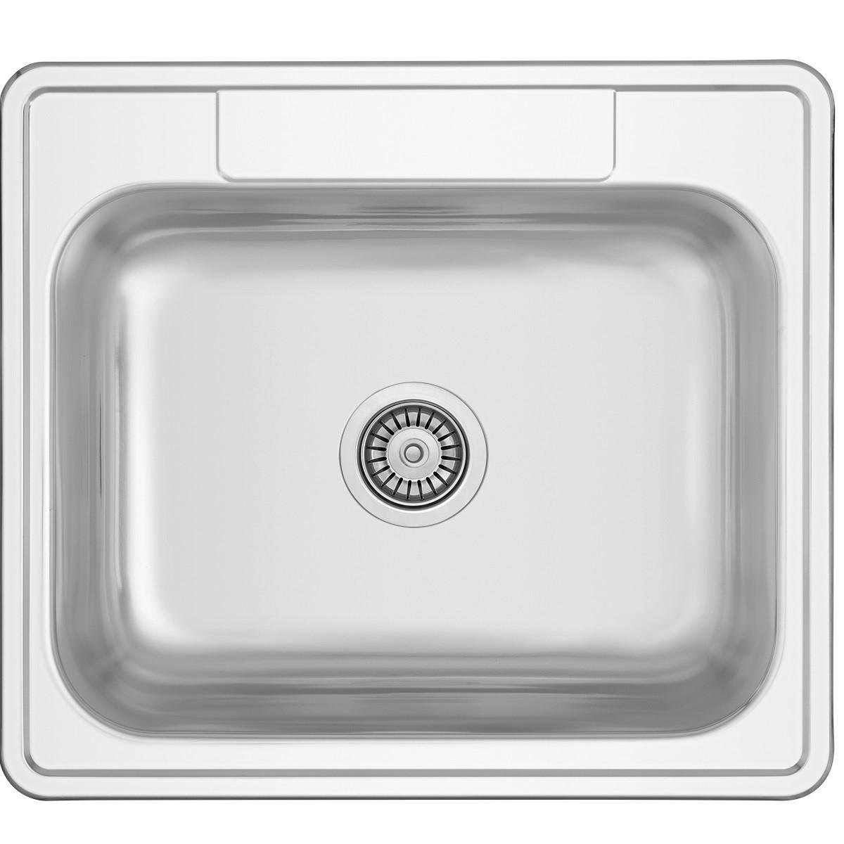 Banka Detroit RVS Drez 635 x 559 mm Montáž na dosku s otvorom pre batériu 1208970077