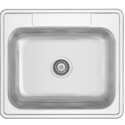 Banka Detroit RVS Drez 635 x 559 mm Montáž na dosku s otvorom pre batériu 1208970077
