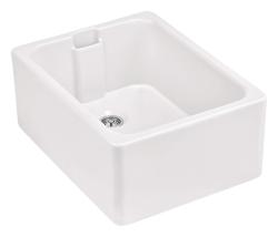 Ausmann Ceramic Haven Keramické Biele Umývadlo - Na dosku, Pod dosku a Medzi dosku 595 x 455 mm 1208970513
