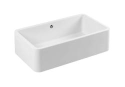 Ausmann Keramická Mira Biela Keramická Umývadlo - Na dosku, Pod dosku a Do dosky 795 x 460 mm 1208970515