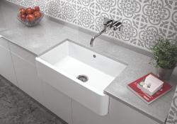 Ausmann Keramická Mira Biela Keramická Umývadlo - Na dosku, Pod dosku a Do dosky 795 x 460 mm 1208970515