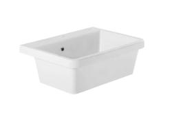 Ausmann Ceramic Frost Keramické Biely Umývadlo - Nadstavec 660 x 506 mm s otvorom na batériu 1208970517