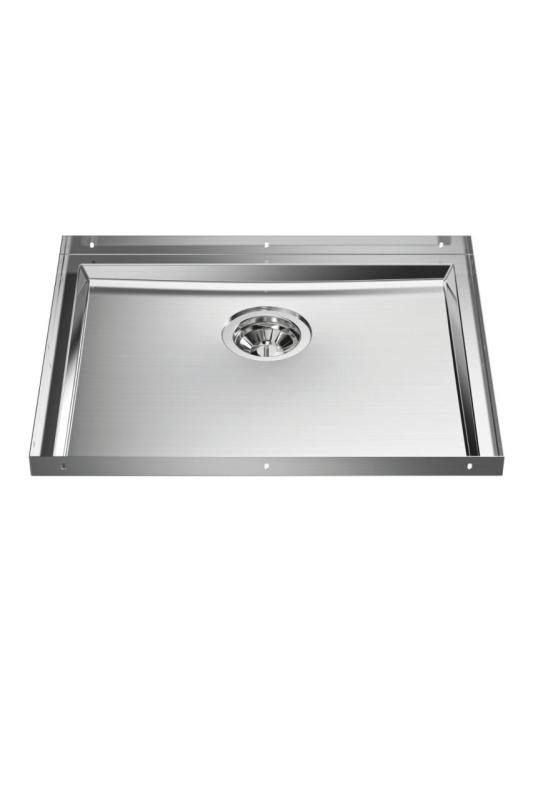 Foster Phantom Base RVS Základová doska Drez do pracovnej dosky 50x40cm pre zabudovanie do keramiky, prírodného kameňa a Solidsurface hrúbky 20mm 1208970717.