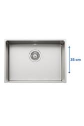 Foster L35 Špeciálny 35 cm dlhý nerezový drez 50 x 35 cm Podstavba 1208970723