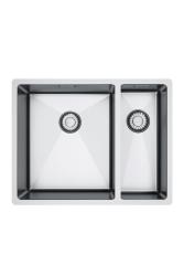 Franke Bolero Plus New R10 B2X 260-34-16 BL 1,5 Poltora nerezový drez na rovný vstup, spodný a vrchný montáž 56x45 cm 127.0733.339