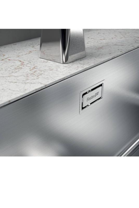 Foster Phantom Slimline RVS Drez 71x40cm Spodná montáž pre keramické pracovné dosky 1208971121