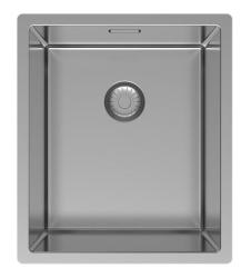 Pure.Sink Exclusivo RVS umývadlo 34x40 cm 10mm rádius podstavca, rovnomontáže a nadstavby PEX3440-02