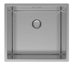 Pure.Sink Exclusivo RVS drez 45x40 cm 10mm polomer podstavce, rovná konštrukcia a nadstavba PEX4540-02