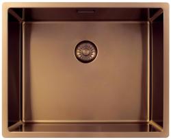 Pure.Sink Exclusivo Medené umývadlo 50x40 cm 10mm rádius podstavca, rovného stavebného dielu a nadstavby PEX5040-62