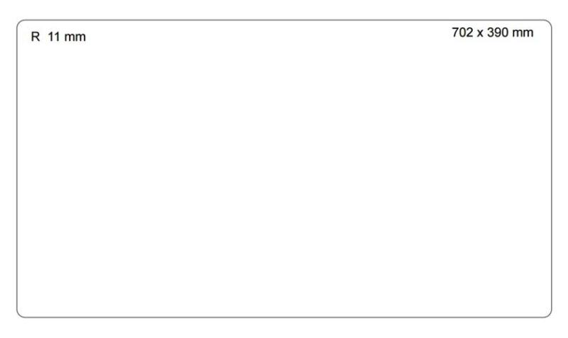 Quadri Newport II Dvojitý Taupe Granitový Podstavec Umývadla 702 x 390 mm s Zlatou Zátkou 1208971382