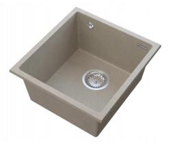 Graniteland Miniva Granitový drez Beige podstavcový 385x410 mm 1208971451