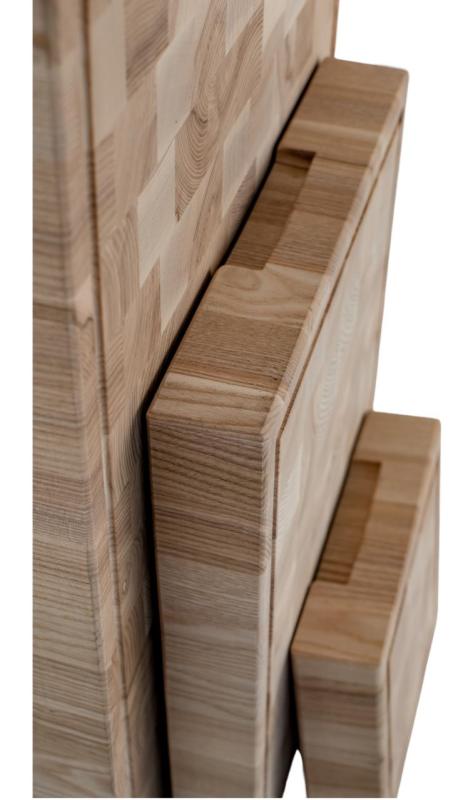 Woodsea Woodstone Ash L - Essen Drevená Doska na Krájanie 40x60cm 1208971528