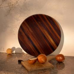 Woodsea Butcher Round - Okrúhla orechová doska na krájanie Ø50 cm 1208971533