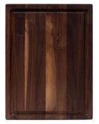 Woodsea Butcher Groove S - Orechové drevená doska na krájanie so šťavnatou drážkou 45x30 cm 1208971534