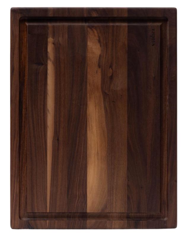 Woodsea Butcher Groove S - Orechové drevená doska na krájanie so šťavnatou drážkou 45x30 cm 1208971534