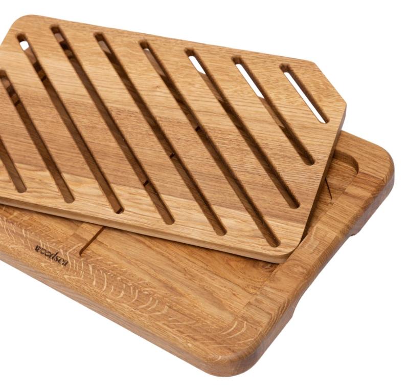 Chlieb Woodsea Oak - Dubová doska na chlieb Dub 45x30cm 1208971538