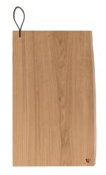 Woodsea Chop-Chop Oak L - Dubová doska na krájanie 40x24cm s koženou rukoväťou 1208971541