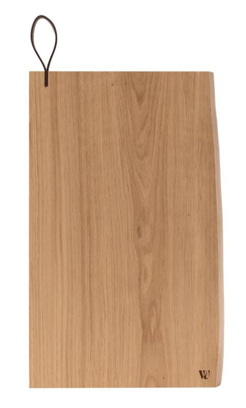 Woodsea Chop-Chop Oak L - Dubová doska na krájanie 40x24cm s koženou rukoväťou 1208971541