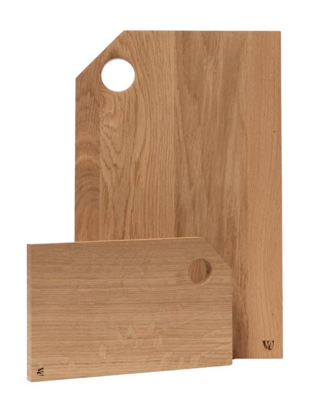 Woodsea Classic Mini - Dubová Doska na Krájanie 25×15 cm 1208971551