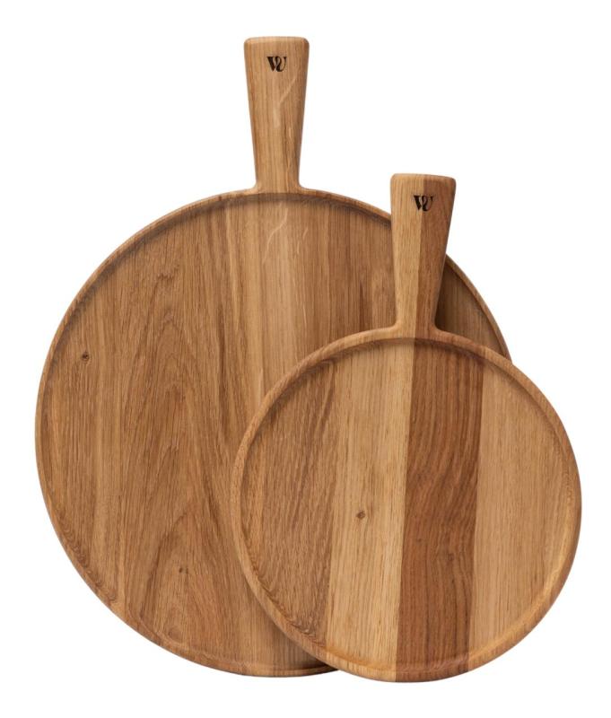 Woodsea Pizza S - Dubová Pizza doska Okrúhla Ø25 cm 1208971582