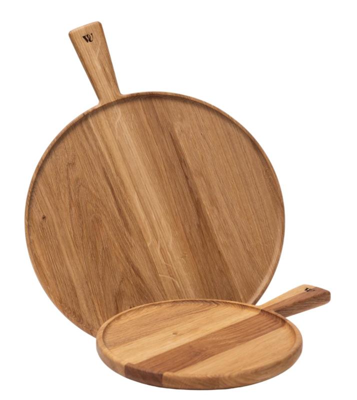 Woodsea Pizza S - Dubová Pizza doska Okrúhla Ø25 cm 1208971582