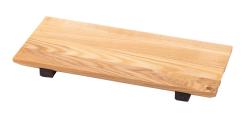 Woodsea Sushi M - Sushi doska z dubového dreva s nožičkami z orechového dreva 30x17 cm 1208971585