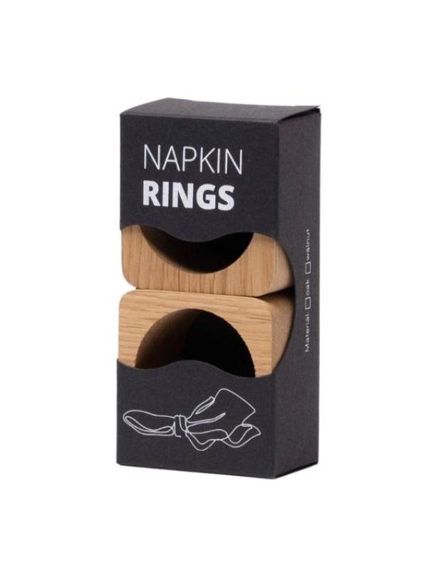 Woodsea servitkový prsteň Oak - Dubový servitkový prsteň 5x5 cm 2 kusy 1208971602