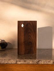 Woodsea Block Walnut M - Orechové drevené sekačky 33x22 cm 1208971606