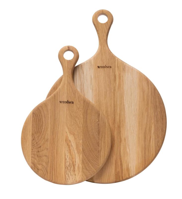 Woodsea Native S - Dubová Pizza doska Okrúhla Ø25x2 cm 1208971611
