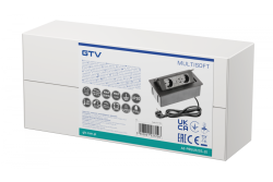 Nábytková zásuvka MULTISOFT, 2xSHUKO, USB A+C, RJ45, kábel 1,5 m, čierna
