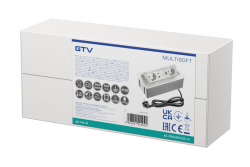Nábytková zásuvka MULTISOFT, 2xSHUKO, USB A+C, RJ45, HDMI, kábel 1.5 m, biela